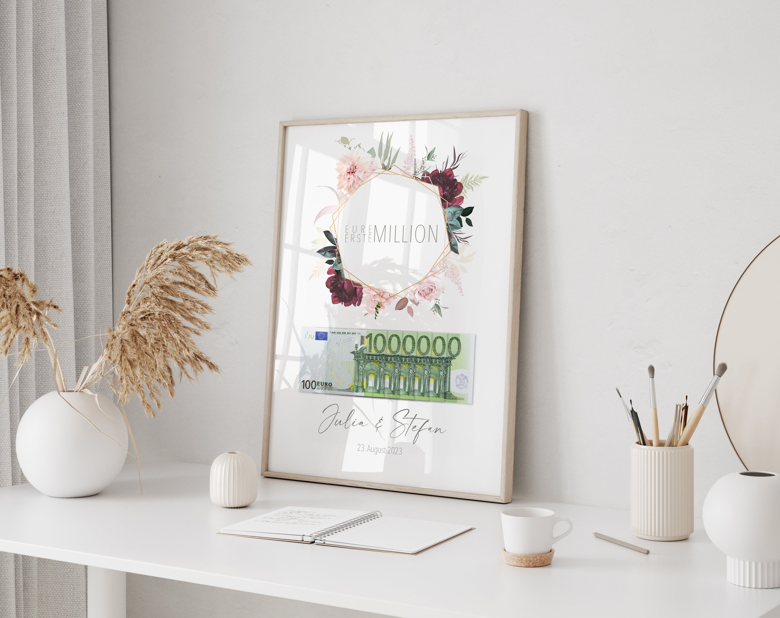„Eure erste Million“ - Geldgeschenk fürs Brautpaar