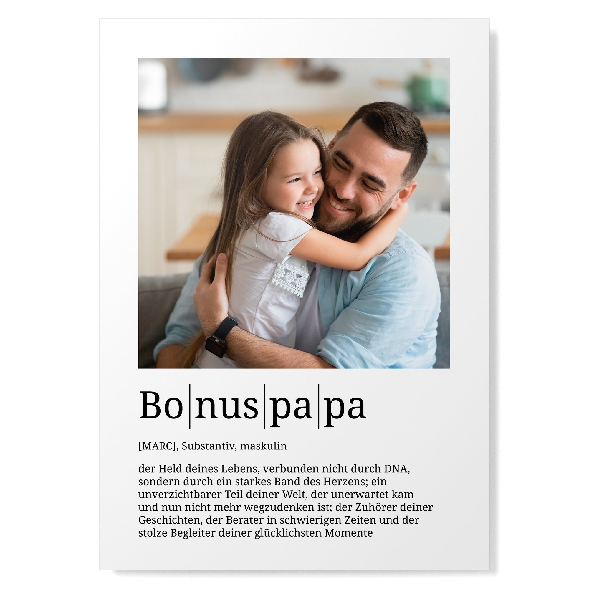Definition Bonuspapa mit Foto