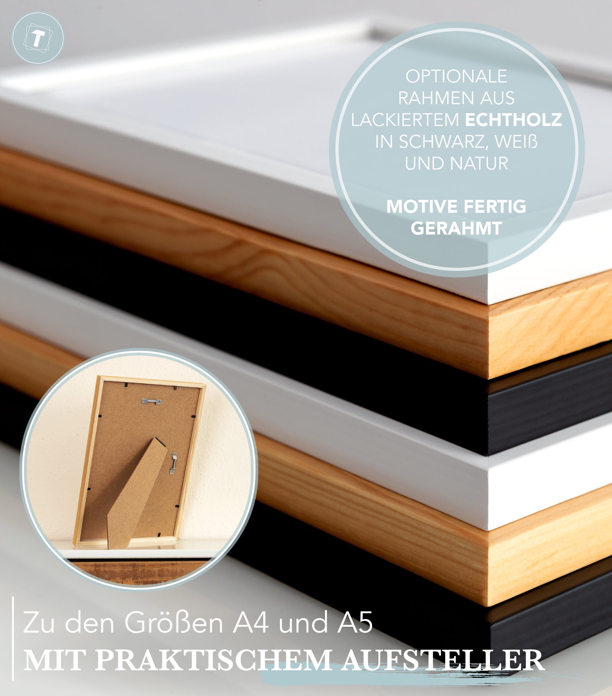 Karten-Poster in Herzform - "Wo alles begann"