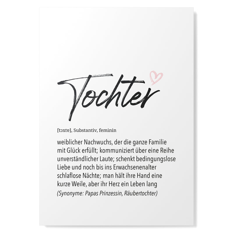 Herz Definition Tochter