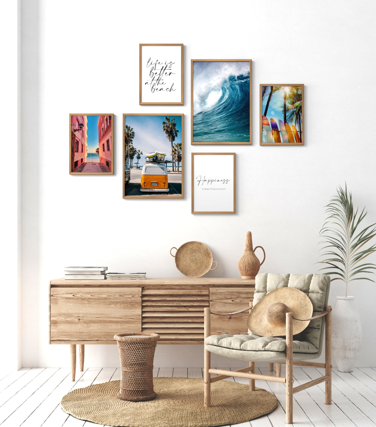 Mood Poster Set Surfing