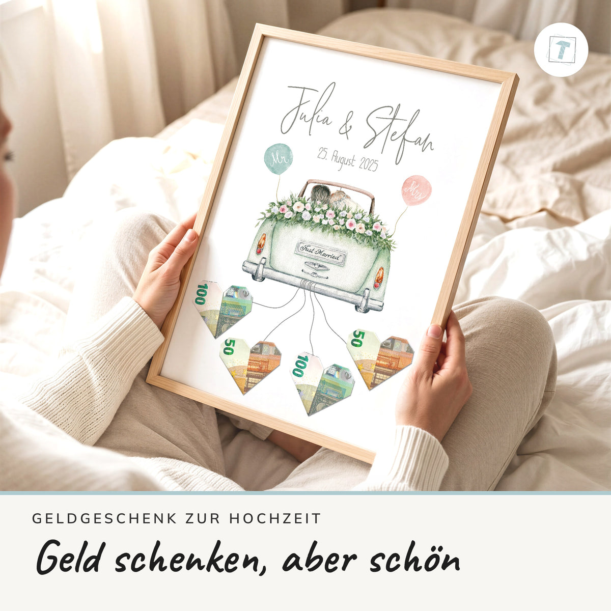 Hochzeitsauto "Cabrio" - Geldgeschenk fürs Brautpaar