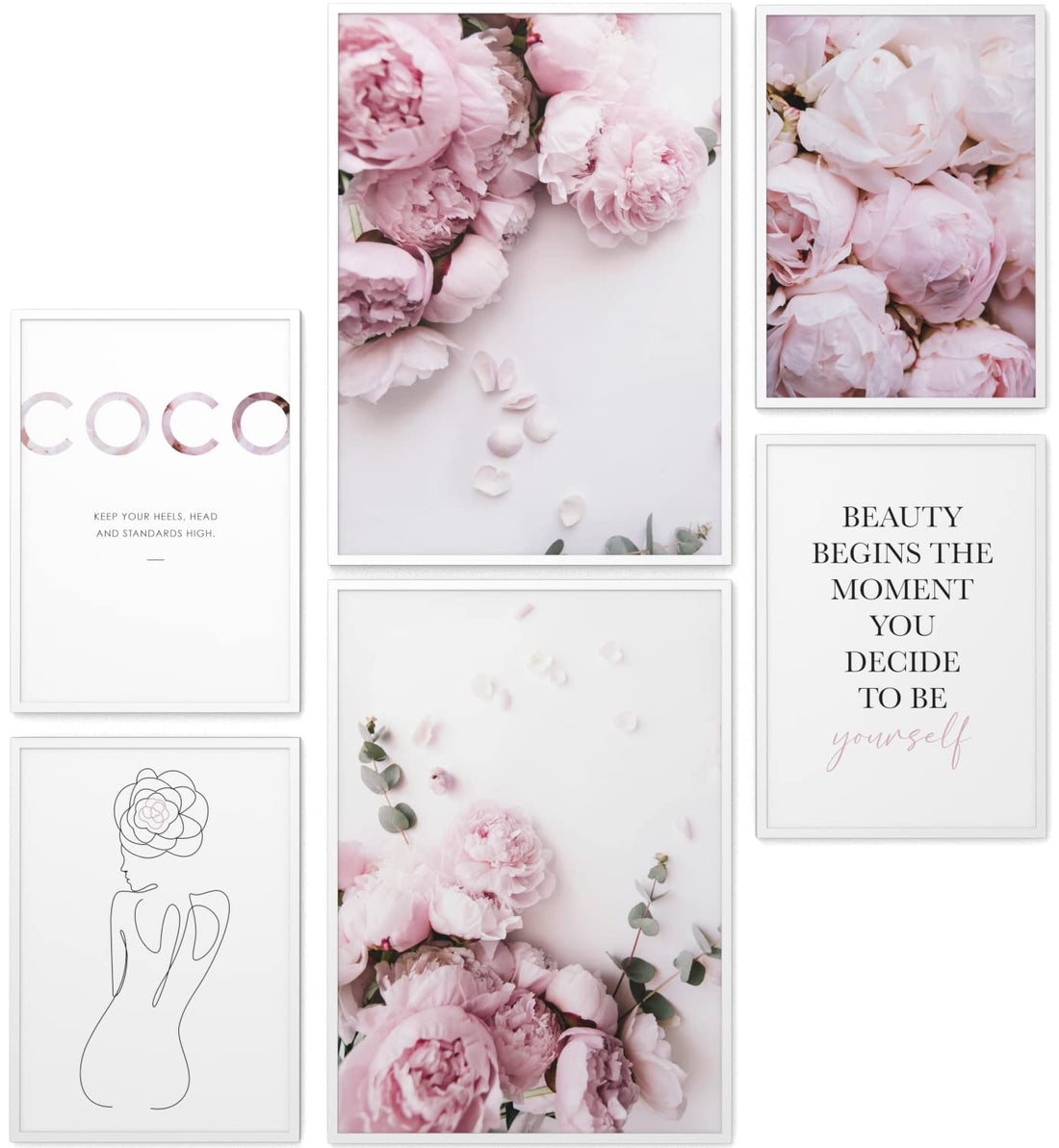 Mood Poster Set Coco Peony