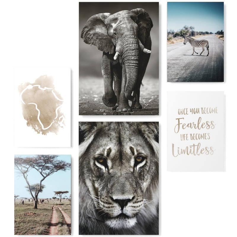 Mood Poster Set Afrika