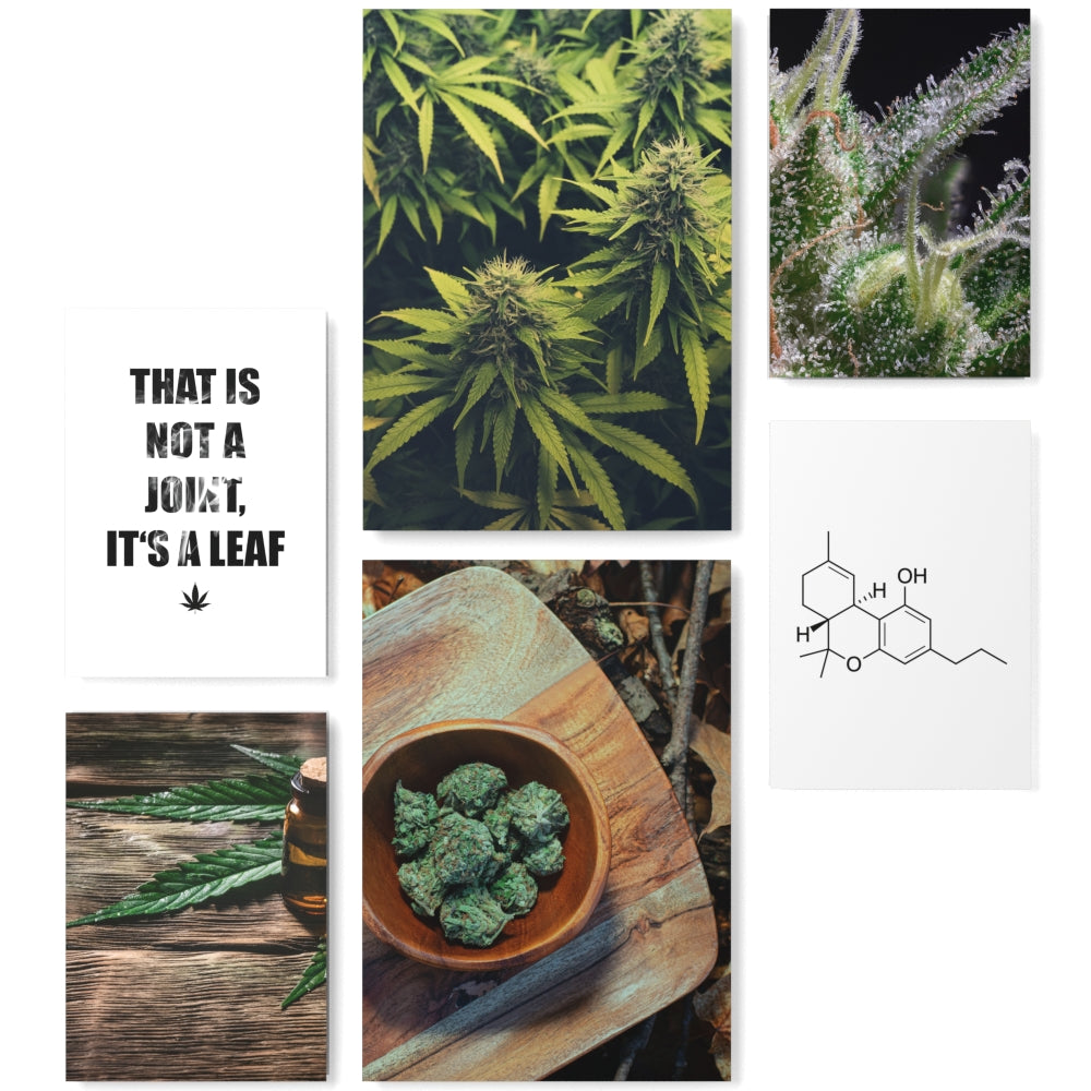 Mood Poster Set Cannabis