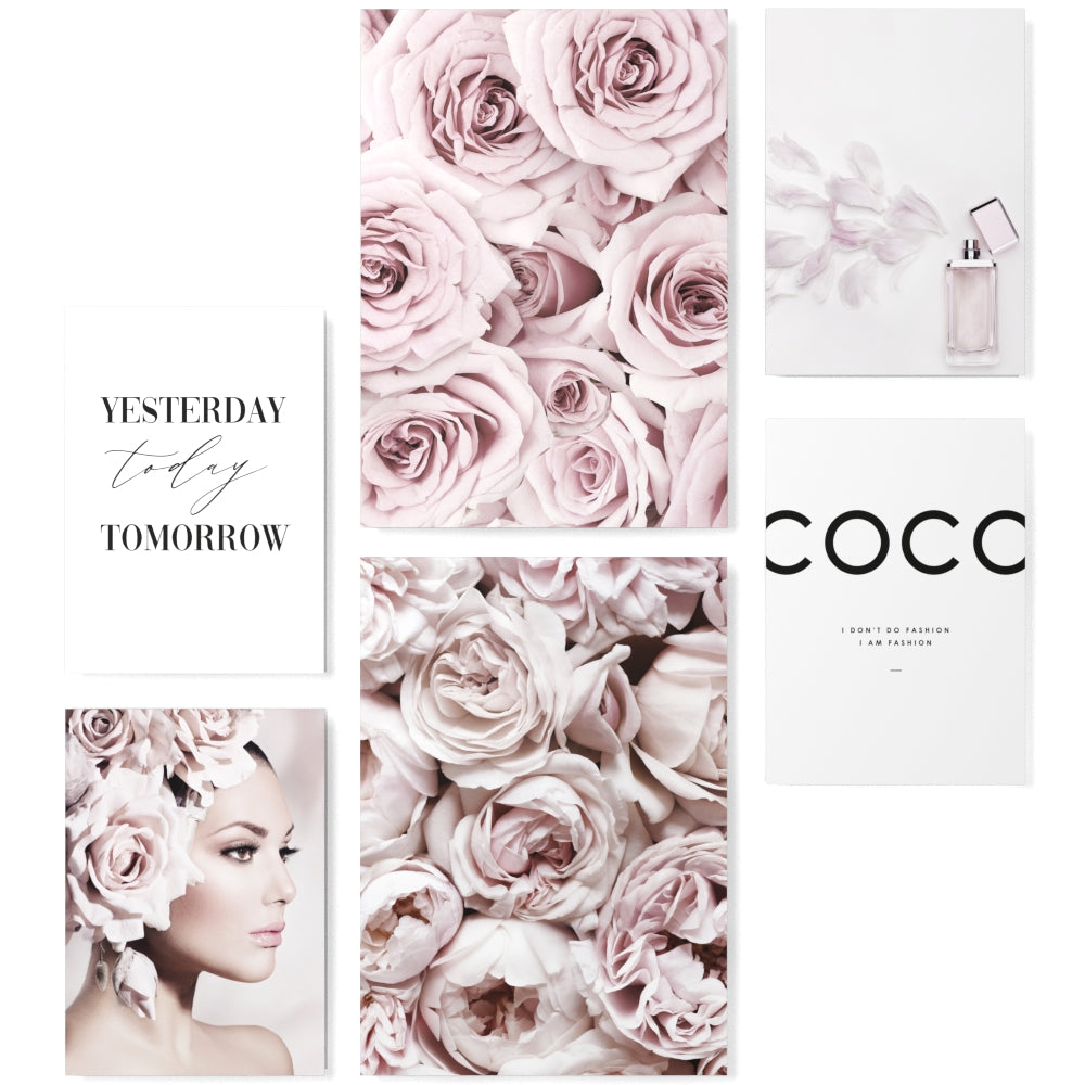 Mood Poster Set Coco Flowers