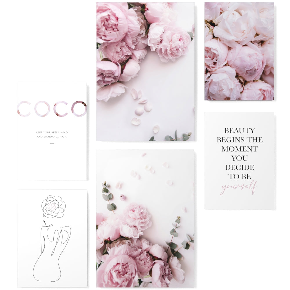 Mood Poster Set Coco Peony