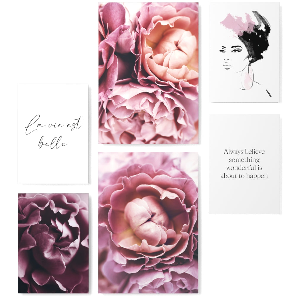 Mood Poster Set Coco Violet