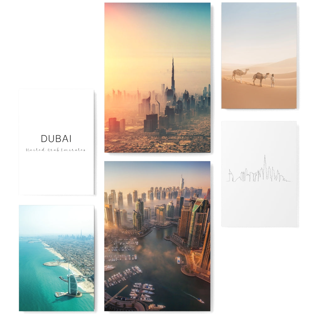 Mood Poster Set Dubai