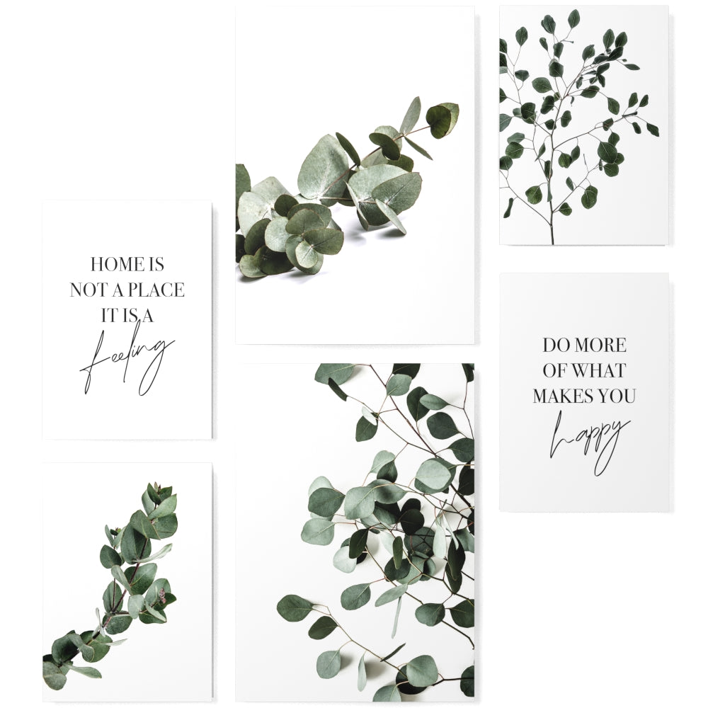 Mood Poster Set Eucalyptus Garden