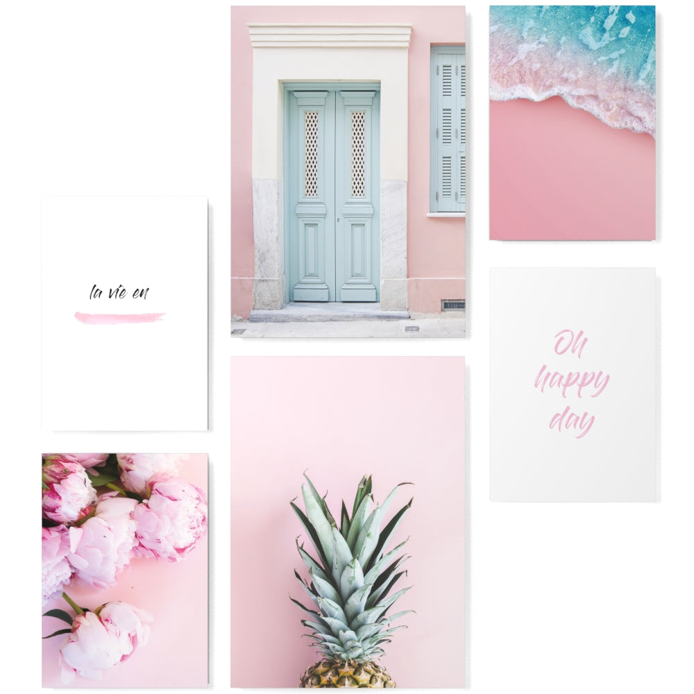 Mood Poster Set La Vie En Rose