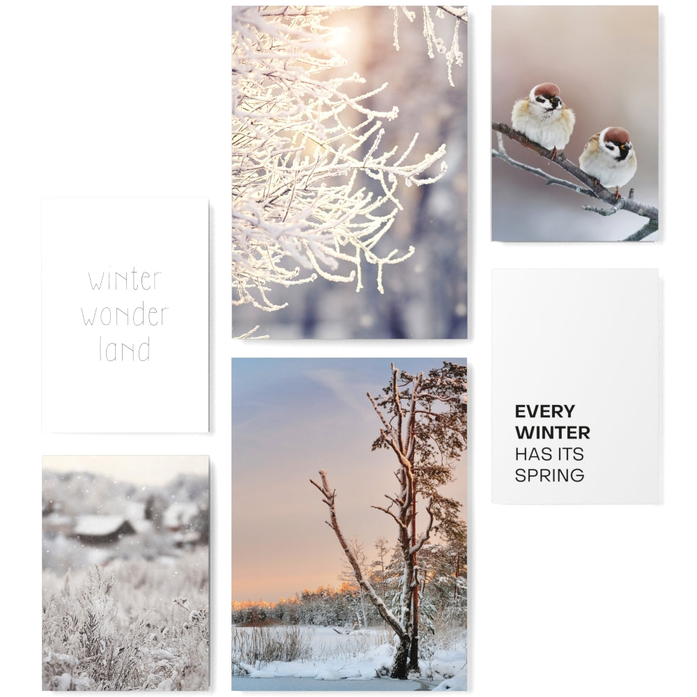 Mood Poster Set Winter Wonderland