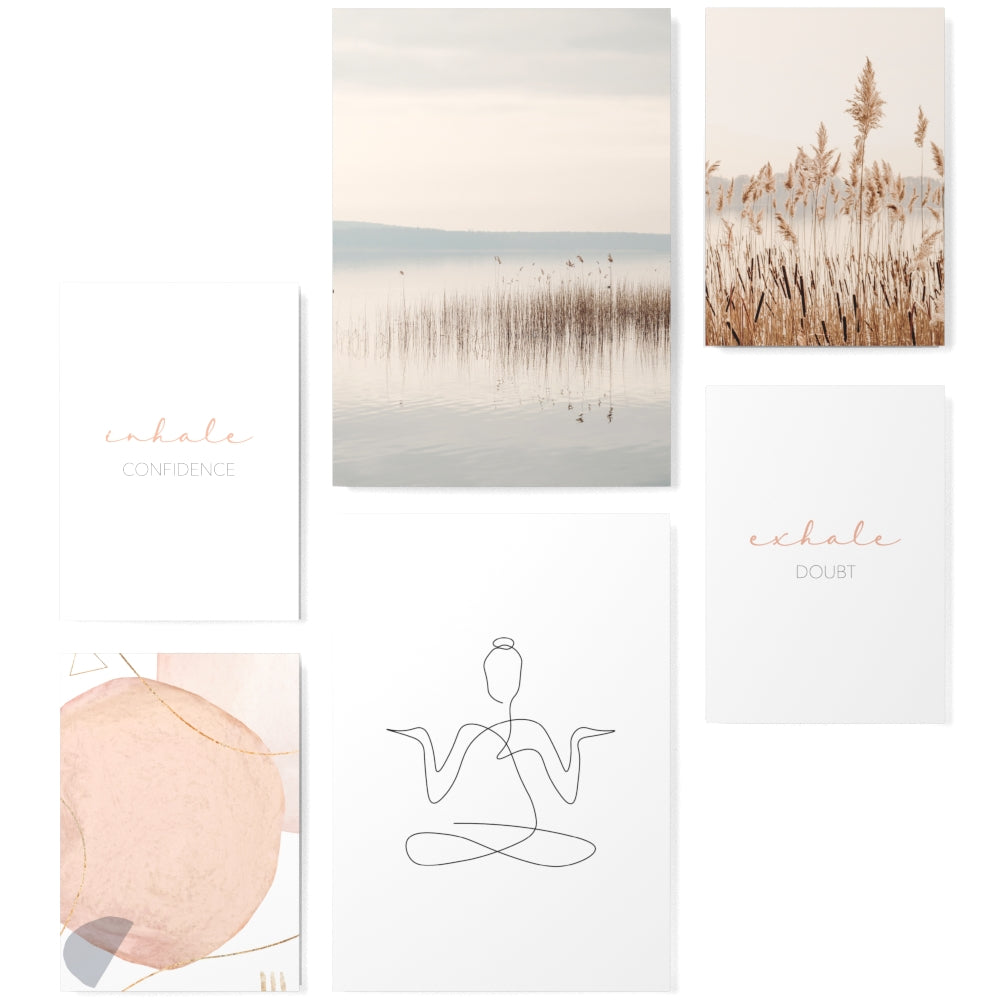 Mood Poster Set Yoga