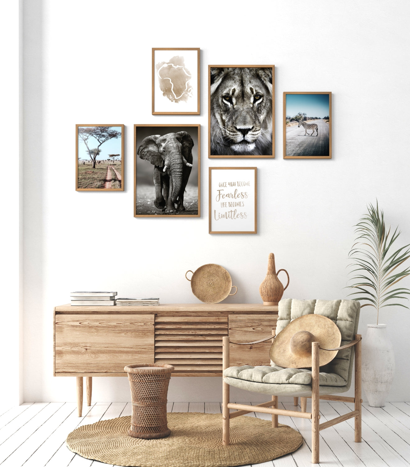 Mood Poster Set Afrika