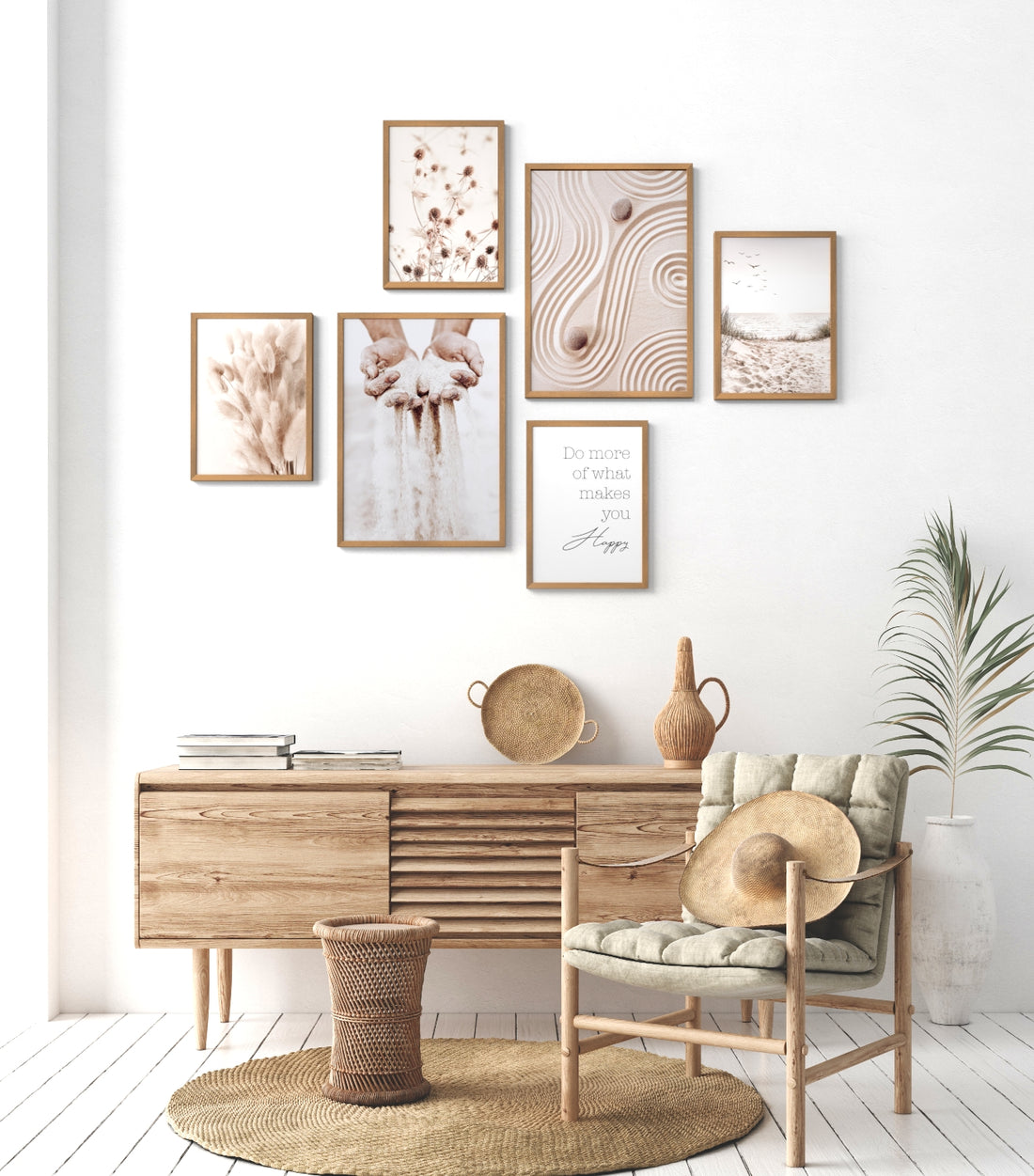 Mood Poster Set Boho Sand