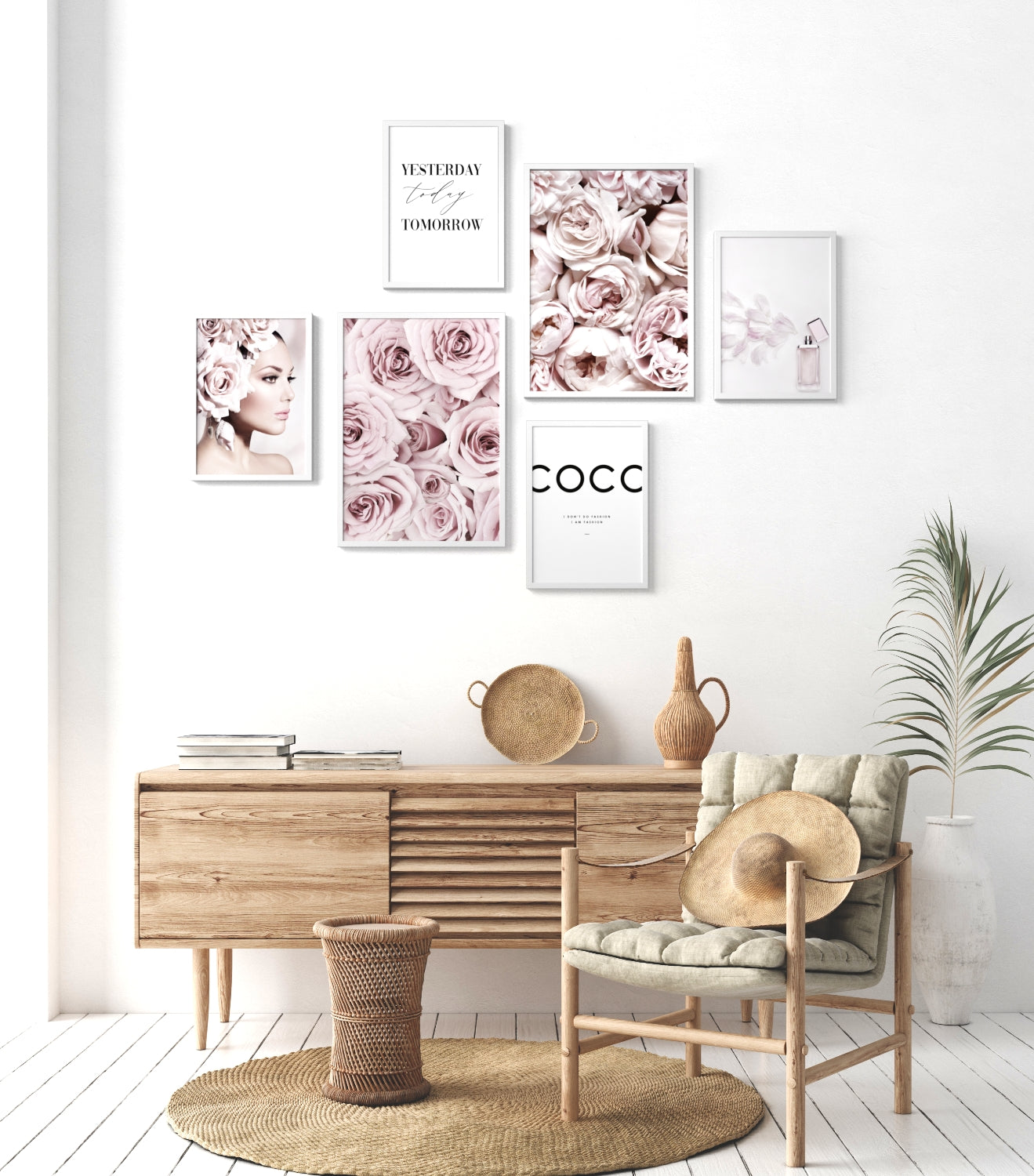 Mood Poster Set Coco Flowers