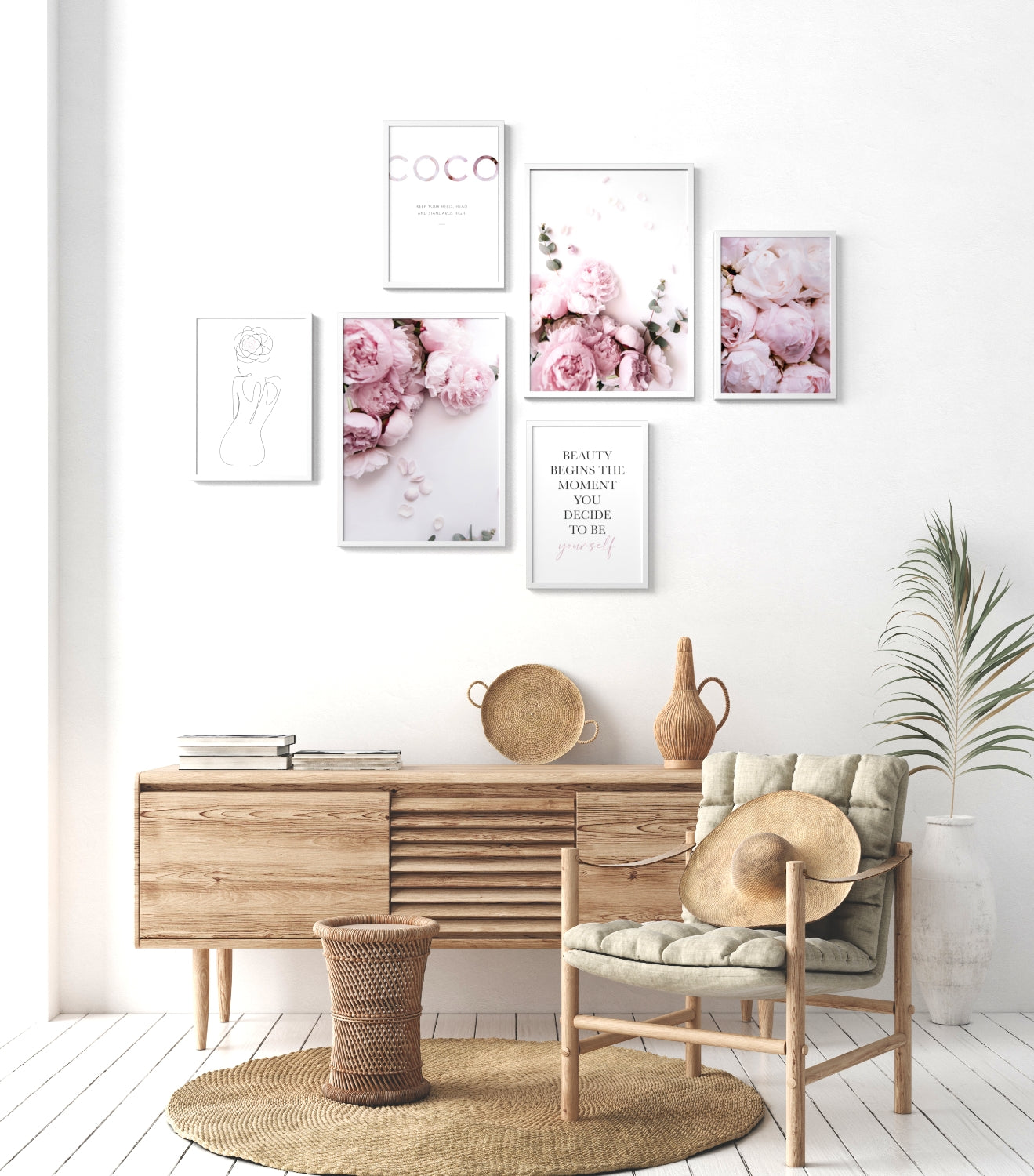 Mood Poster Set Coco Peony