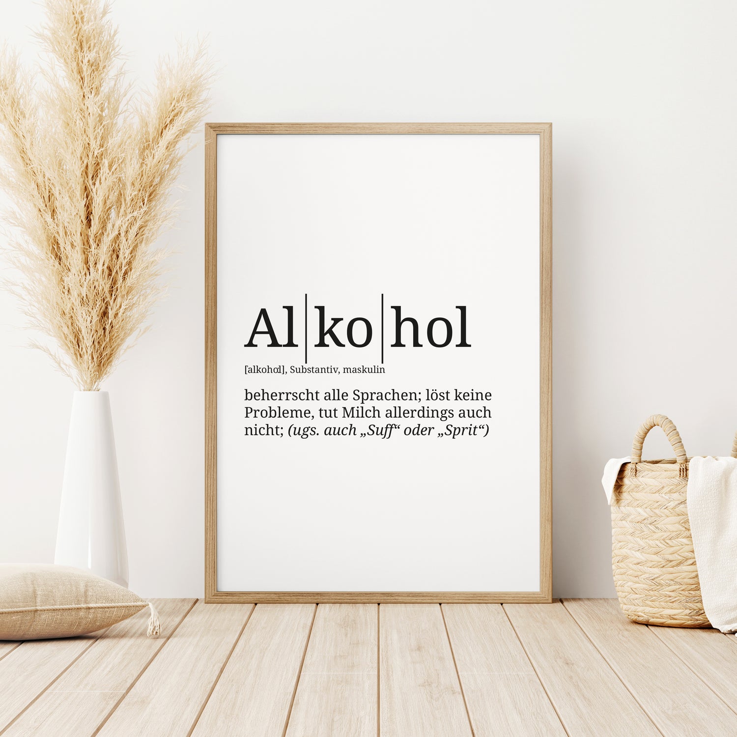 Definition Poster: Alkohol