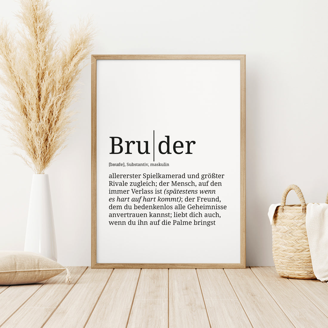 Definition Poster: Bruder