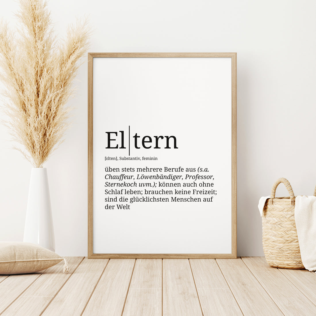 Definition Poster: Eltern