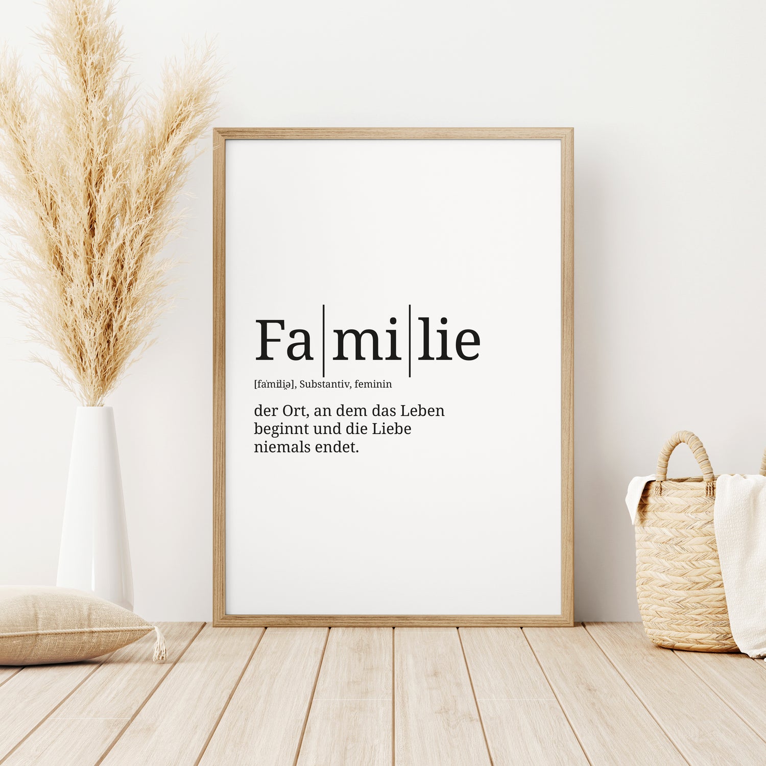 Definition Poster: Familie