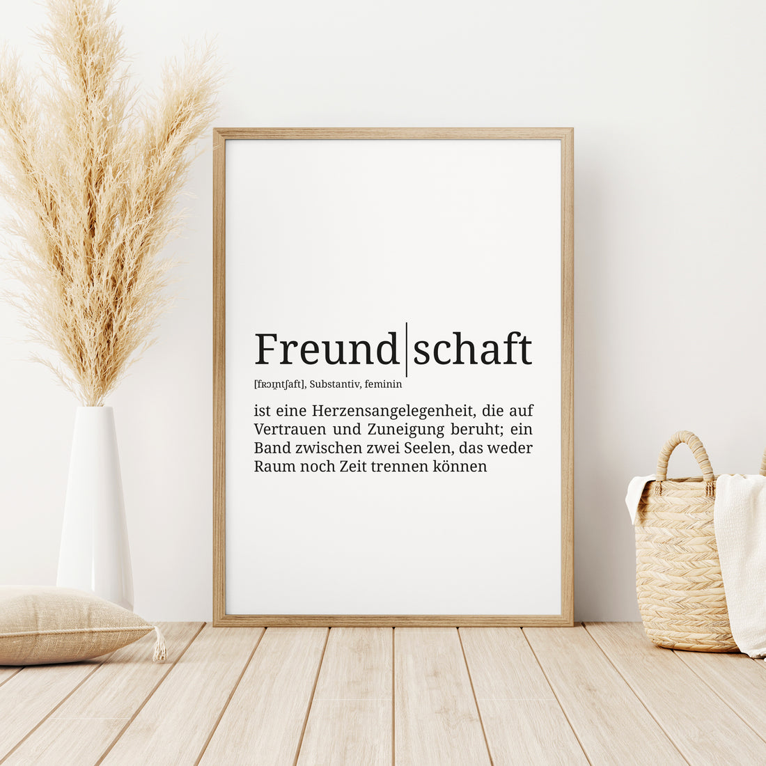 Definition Poster: Freundschaft