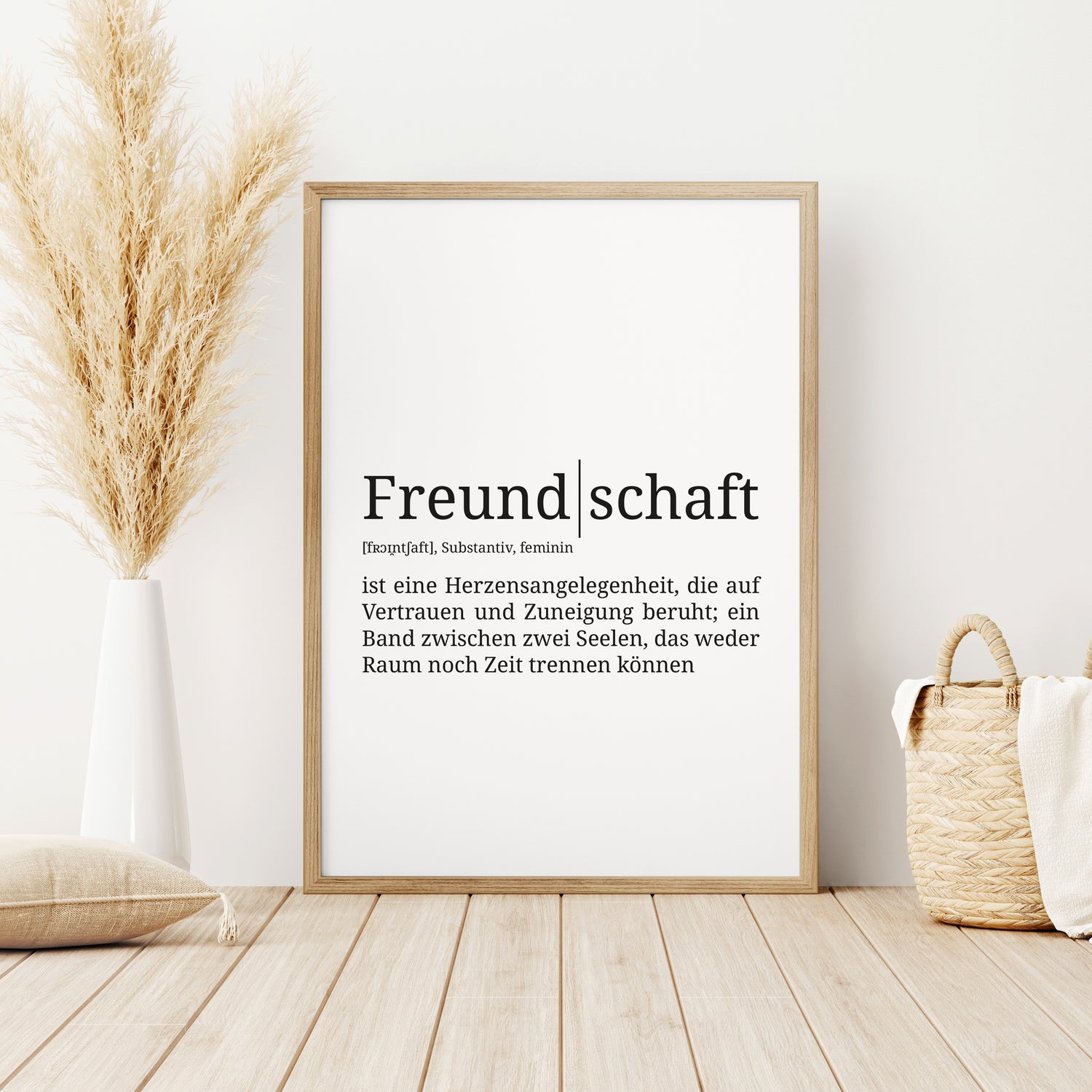 Definition Poster: Freundschaft