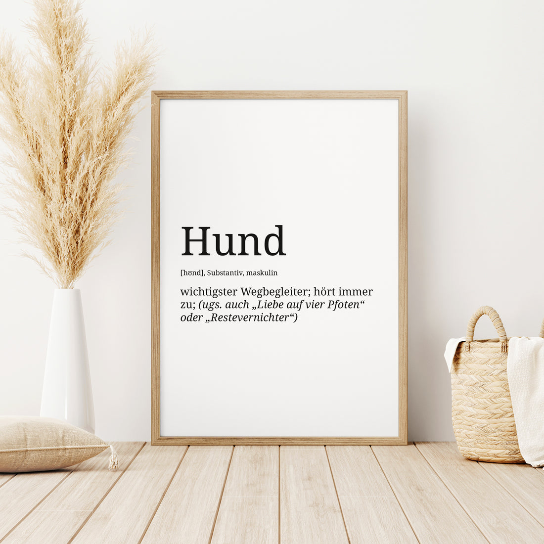 Definition Poster: Hund