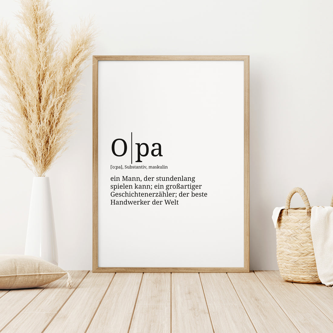 Definition Poster: Opa