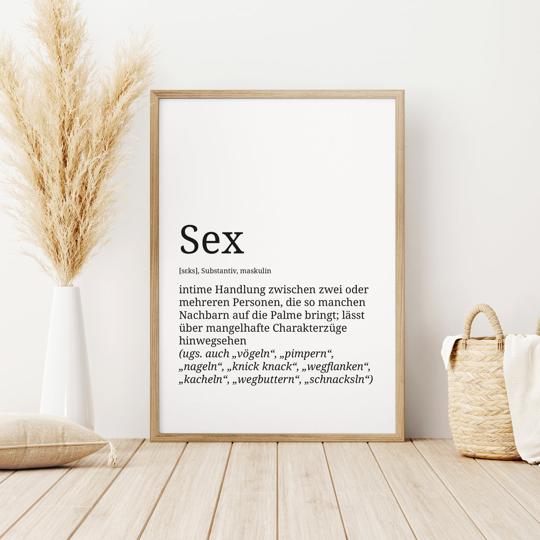 Definition Poster: Sex