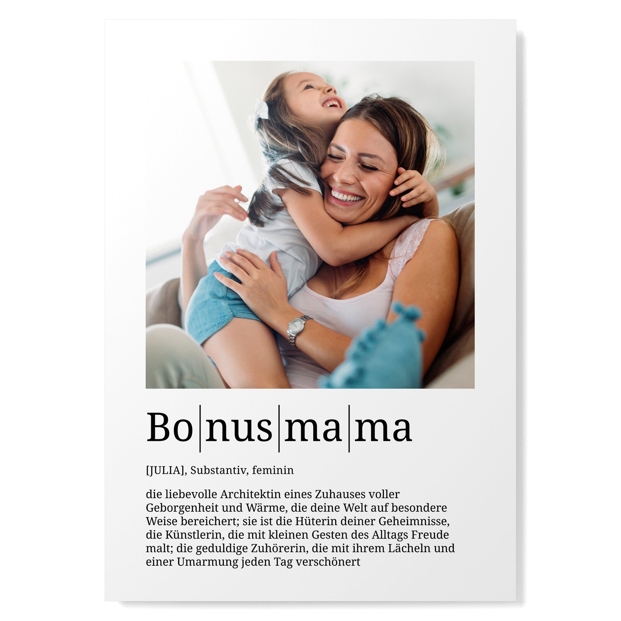 Definition Bonusmama mit Foto