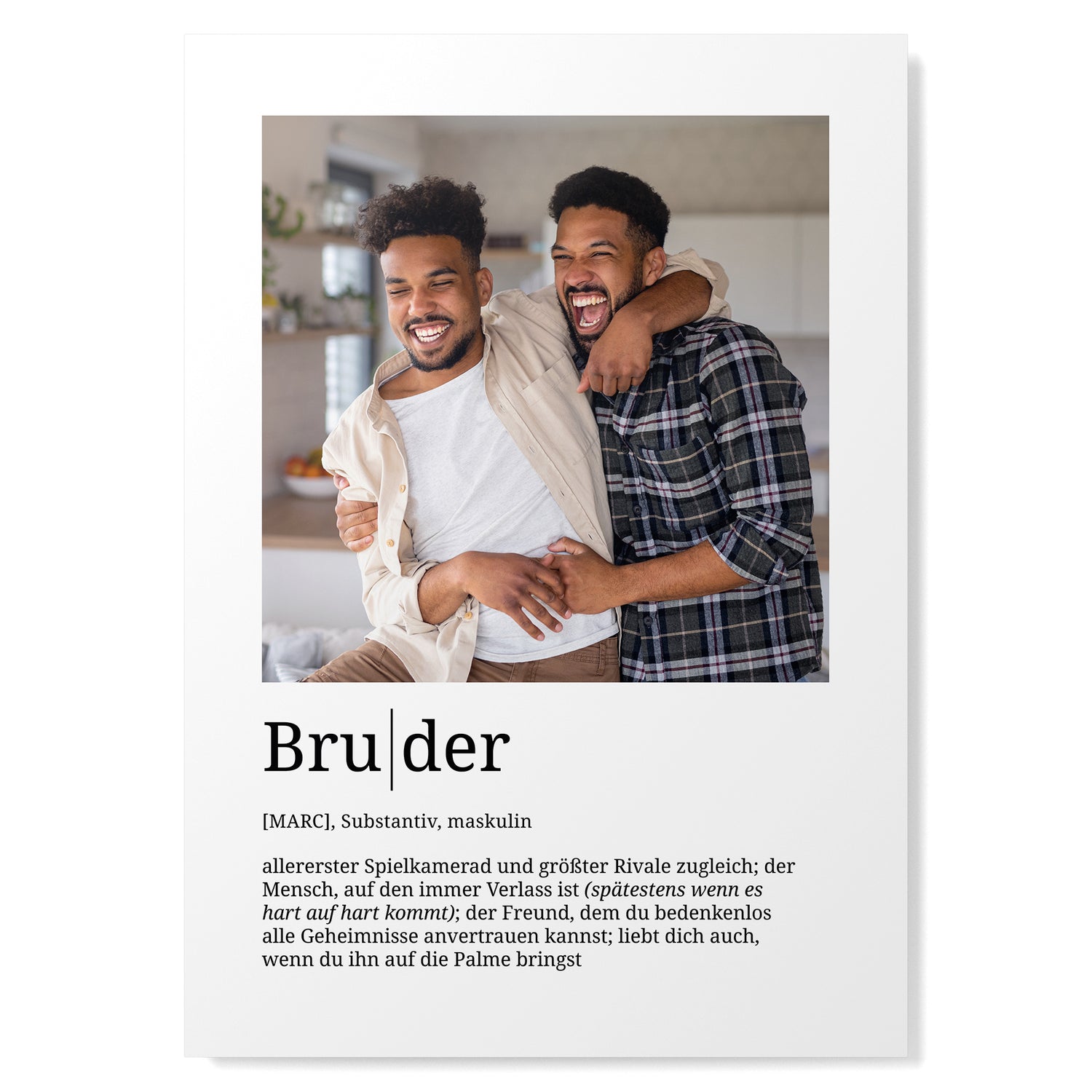 Definition Bruder mit Foto