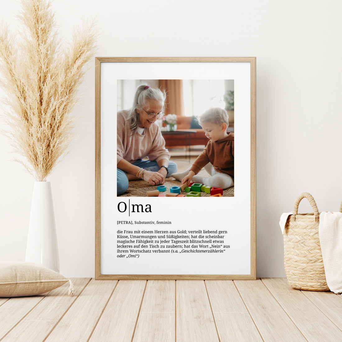 Definition Oma mit Foto