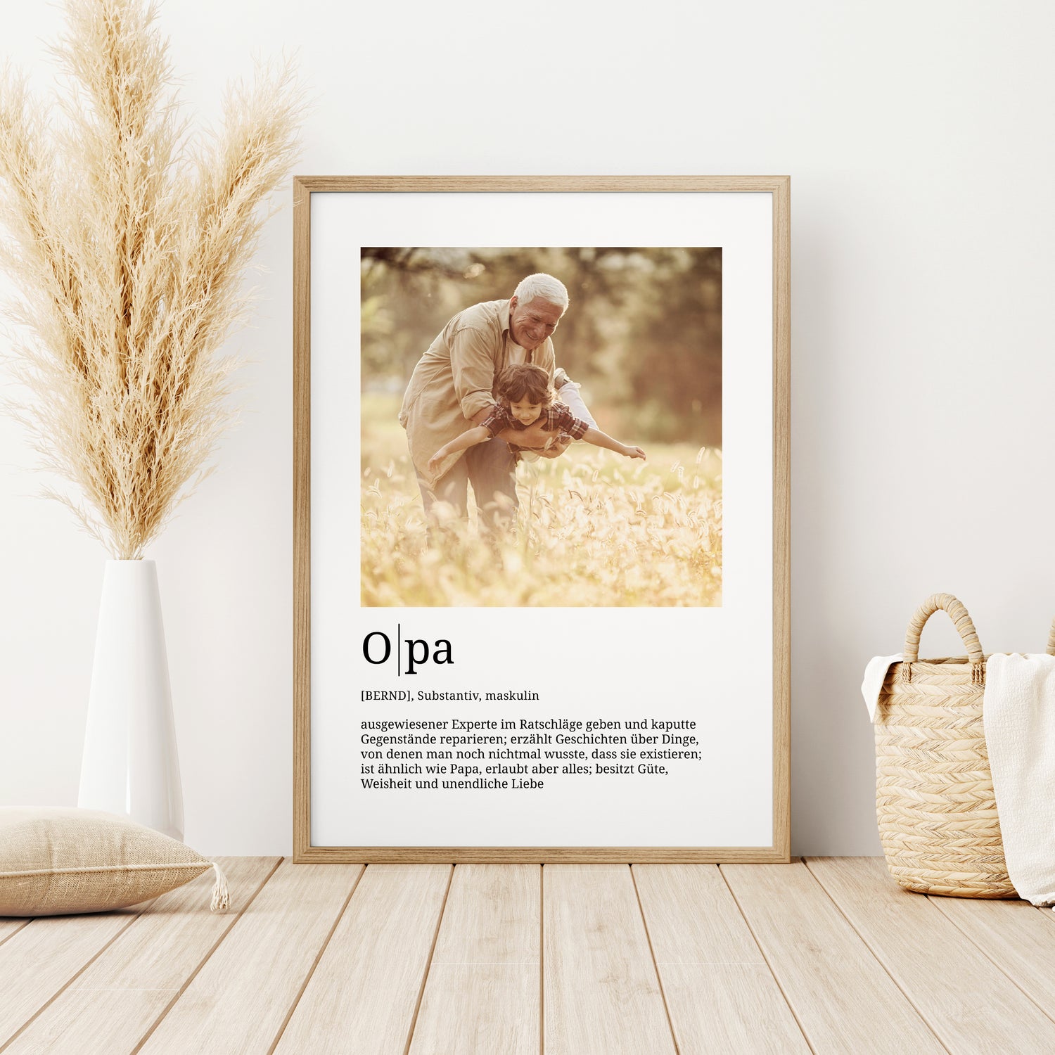 Definition Opa mit Foto