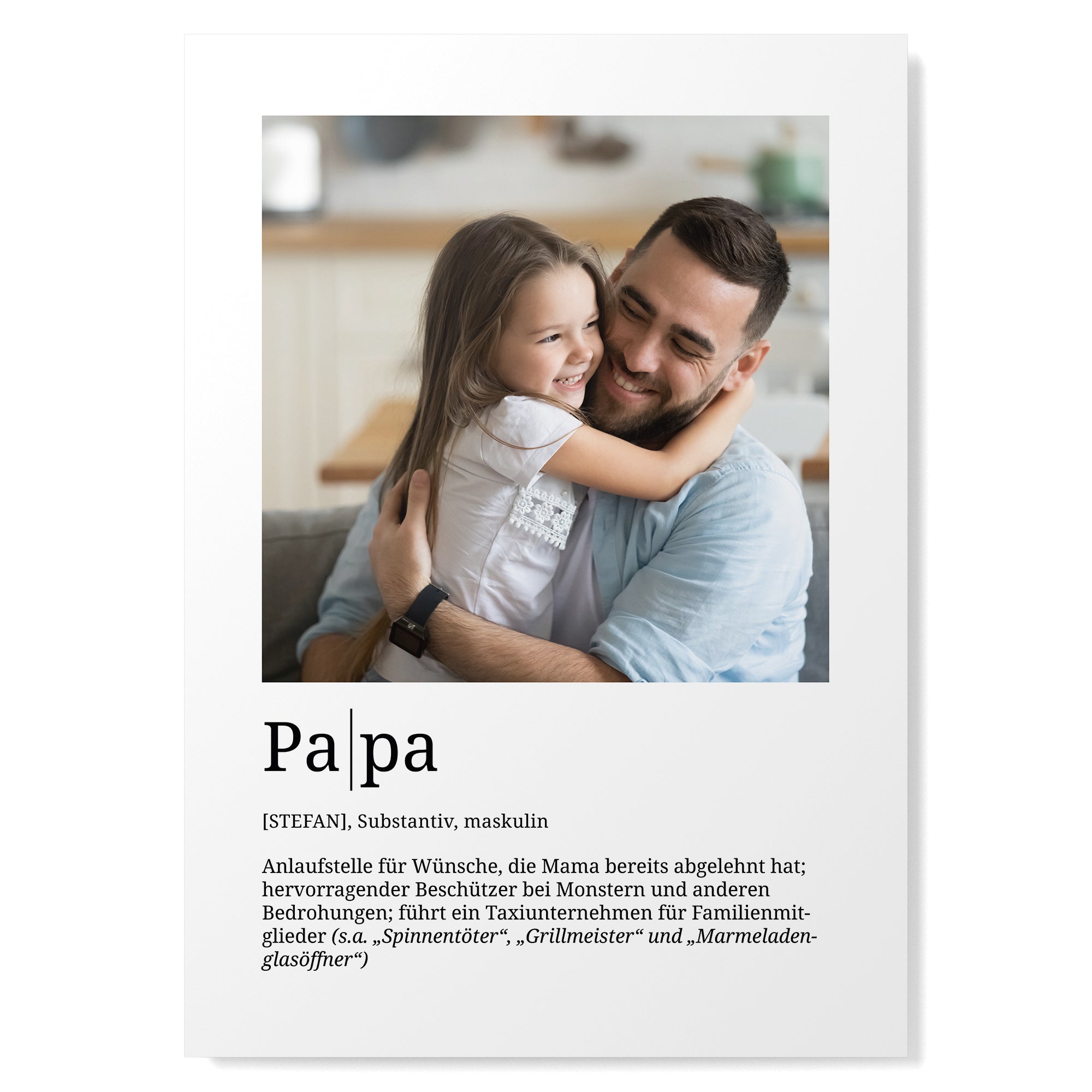 Definition Papa mit Foto