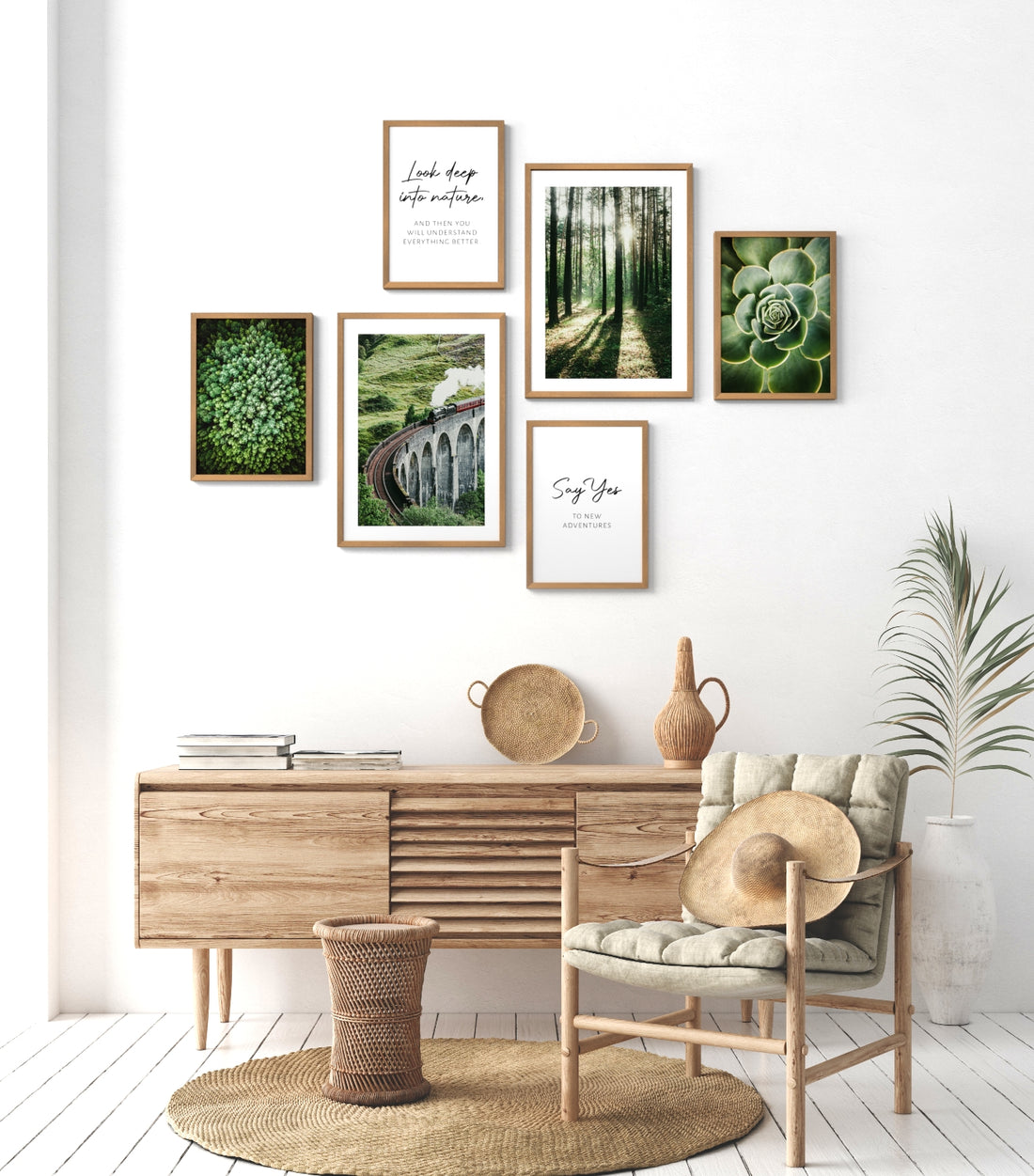 Mood Poster Set Green Explorer