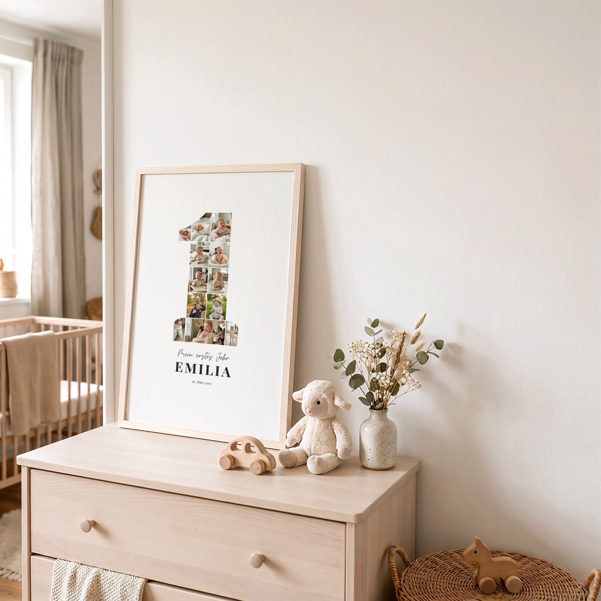 Details des Posters Mein erstes Jahr: Fotos, Farben, Papier und Formate
