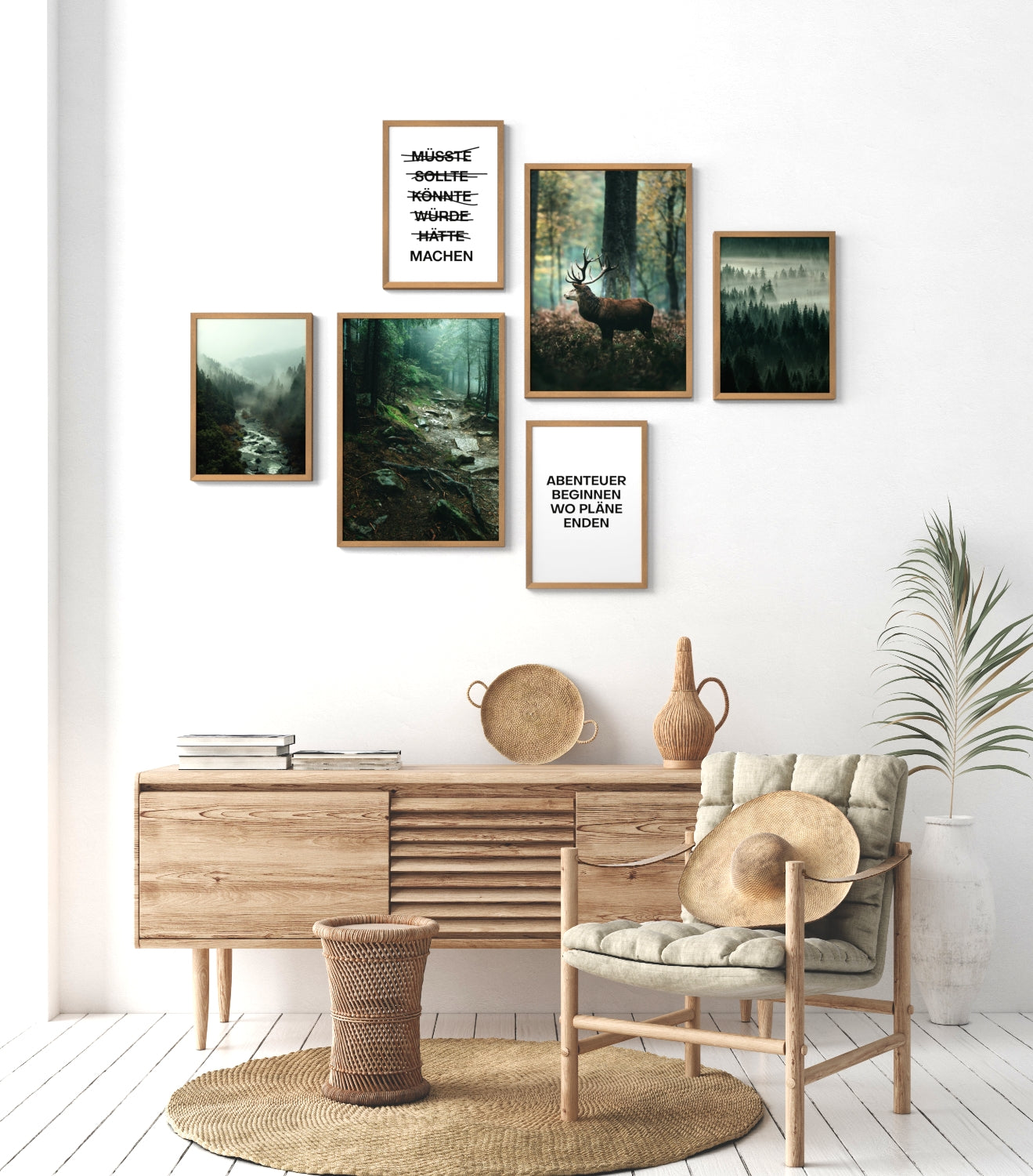 Mood Poster Set Mystic Forest