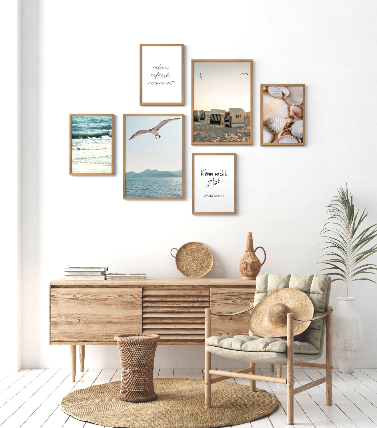 Mood Poster Set Strand Und Meer