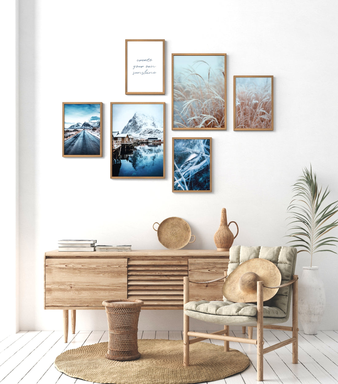 Mood Poster Set Swedish Winter