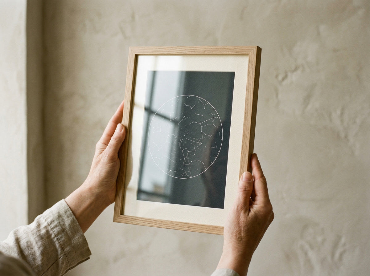 Poster im Wohnraum